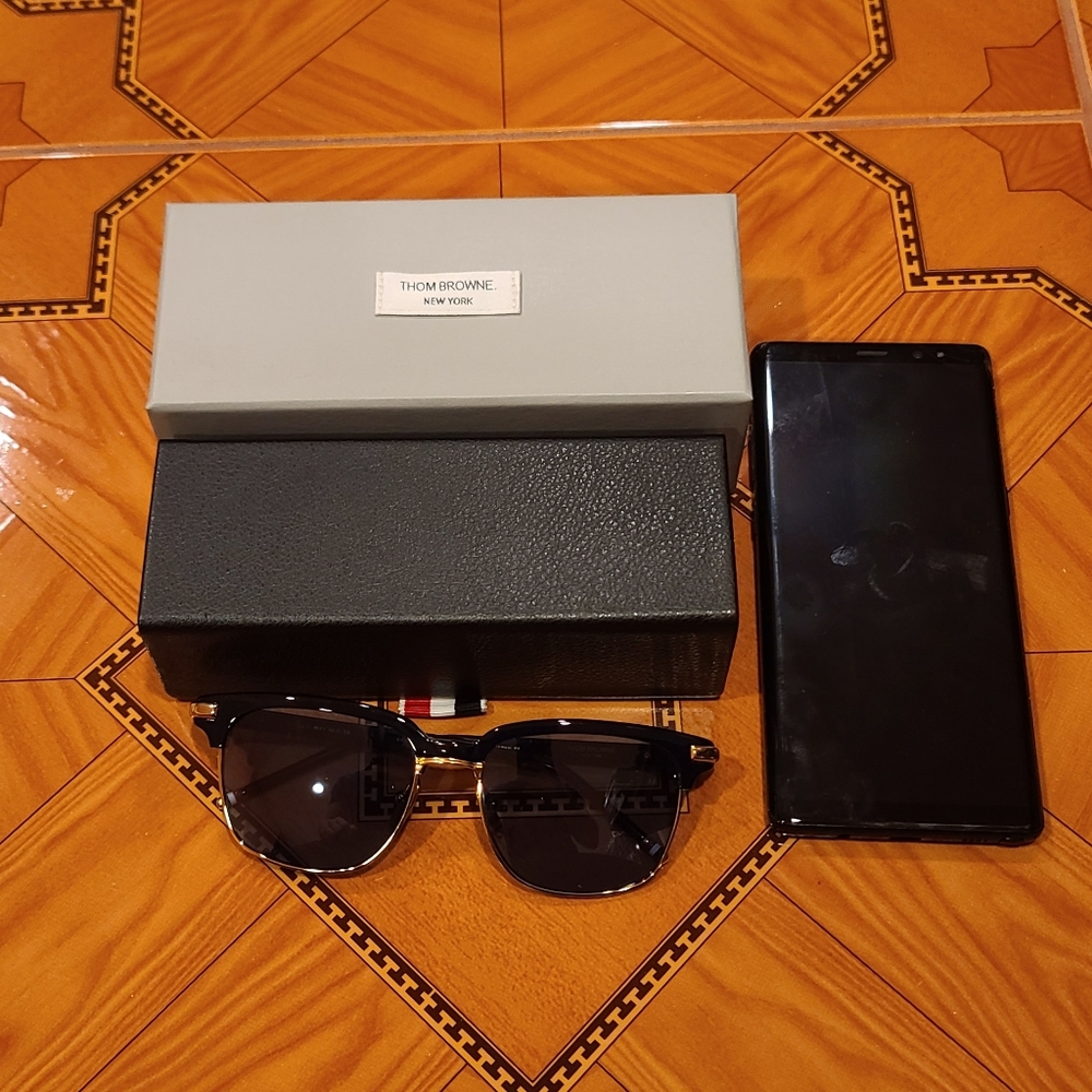 Thom Browne CASE ONLY Black Sunglasses